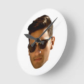 Junggeselinnen-Abschied für benutzerdefinierte Ges Runde Wanduhr (Winkel)