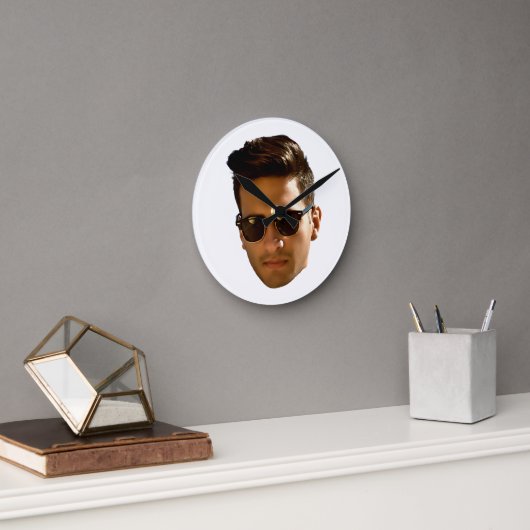 Junggeselinnen-Abschied für benutzerdefinierte Ges Runde Wanduhr (Büro)