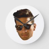 Junggeselinnen-Abschied für benutzerdefinierte Ges Runde Wanduhr (Vorderseite)