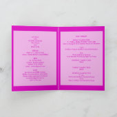 Junggeselinnen-Abschied für benutzerdefinierte Tex Einladung (Innenseite)