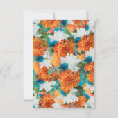 Junggeselinnen-Abschied für Blumenankleber Einladu Ankündigung (Rückseite)