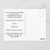 Junggeselinnen-Abschied für Katzenliebhaber Postkarte (Rückseite)