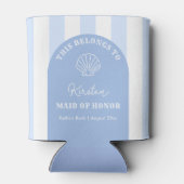 Junggeselinnen-Abschied für klassische Coastal-Ind Dosenkühler (Rückseite)