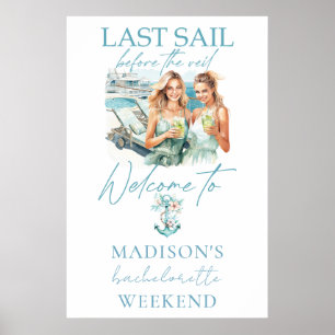 Junggeselinnen-Abschied für Kreuzfahrtschiffe Poster