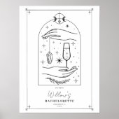 Junggeselinnen-Abschied für mystical Tarot Card Poster (Vorne)