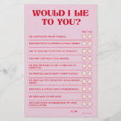 Junggeselinnen-Abschied Games möchte ich dir gefal Flyer (Vorne)