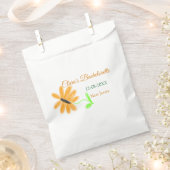 Junggeselinnen-Abschied geben Datum der Sonnenblum Geschenktütchen (Ausgeschnitten)