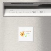Junggeselinnen-Abschied geben Datum der Sonnenblum Magnet (In Situ (Geschirrspüler))
