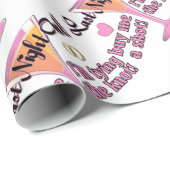 Junggeselinnen-Abschied Geschenkpapier (Rolleneckpunkt)