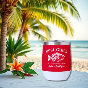 Junggeselinnen-Abschied Gifts-Fisherman Cherry Red