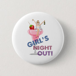 Junggeselinnen-Abschied Girl's Night Out Party Button