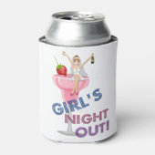 Junggeselinnen-Abschied Girl's Night Out Party Dosenkühler (Kanne Vorderseite)