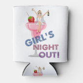 Junggeselinnen-Abschied Girl's Night Out Party Dosenkühler (Vorderseite)