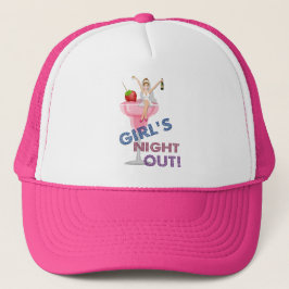 Junggeselinnen-Abschied Girl's Night Out Party Truckerkappe