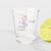 Junggeselinnen-Abschied Girl's Night-Out Shot Glas (Rückseite)