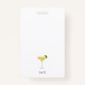 Junggeselinnen-Abschied Girls Weekend Bridesmaid Ausweis (Rückseite)