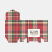 Junggeselinnen-Abschied Girls Weekend Kariert 70er Geschenkschachtel (Ungefaltet)