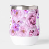 Junggeselinnen-Abschied Golf Lila Blumen Persönlic (Rechts)