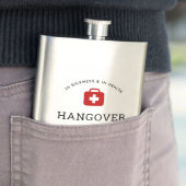 Junggeselinnen-Abschied Hangover Kit Flachmann (Beispiel)