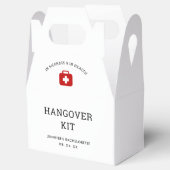 Junggeselinnen-Abschied Hangover Kit Geschenkschachtel (Geöffnet)