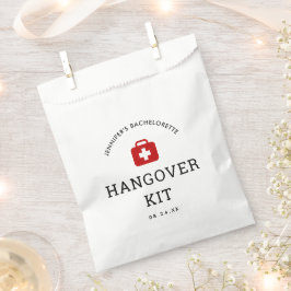 Junggeselinnen-Abschied Hangover Kit Geschenktütchen