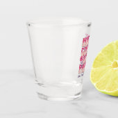 Junggeselinnen-Abschied hier kommt der Party Groov Schnapsglas (Links)