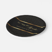 Junggeselinnen-Abschied - Hier kommt die Braut - S Pappteller (Schrägansicht)