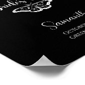 Junggeselinnen-Abschied Himmelsgotik Empfang Poster (Ecke)