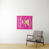 Junggeselinnen-Abschied-Hintergrund für Margs und Wandteppich (Beispiel (Horizontal))