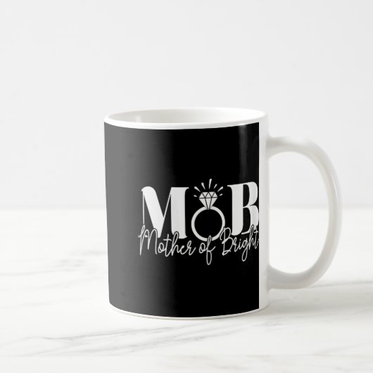 Junggeselinnen-Abschied Hochzeit Mama Mutter der B Kaffeetasse (Rechts)