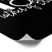 Junggeselinnen-Abschied Hochzeit Mama Mutter der B Poster (Ecke)