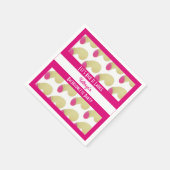 Junggeselinnen-Abschied Hübsch Falos Serviette (Ecke)