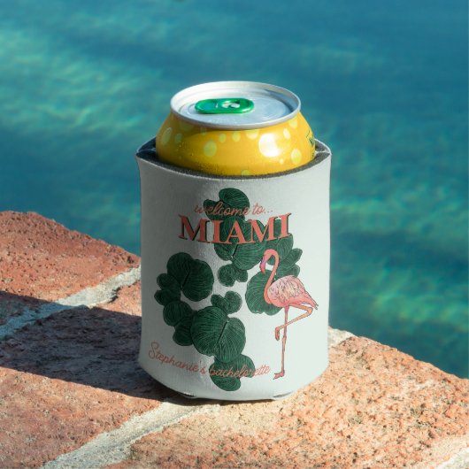 Junggeselinnen-Abschied in Miami Dosenkühler (In Situ Pool)