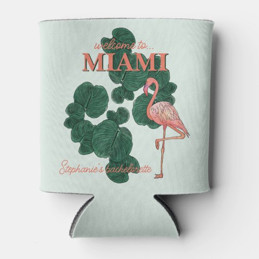 Junggeselinnen-Abschied in Miami Dosenkühler (Vorderseite)