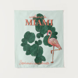 Junggeselinnen-Abschied in Miami Wandteppich