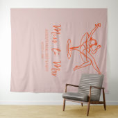 Junggeselinnen-Abschied-Krummel-Backdrop Foto Stan Wandteppich (Beispiel (Horizontal))