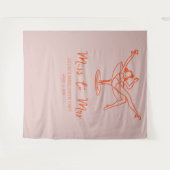 Junggeselinnen-Abschied-Krummel-Backdrop Foto Stan Wandteppich (Vorderseite (Horizontal))