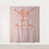 Junggeselinnen-Abschied-Krummel-Backdrop Foto Stan Wandteppich (Vorderseite)