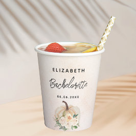 Junggeselinnen-Abschied Kürbis Rose Pappbecher