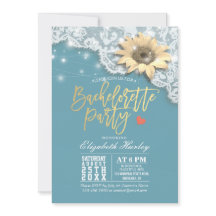 Junggeselinnen-Abschied Lace Sonnenblumen String L