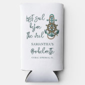 Junggeselinnen-Abschied Letztes Segel vor dem Schl Selters Dosenkühler (Vorderseite)