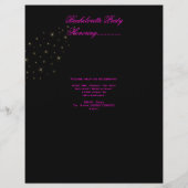 Junggeselinnen-Abschied Lipstick Pink Schuhe Champ (Rückseite)