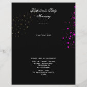 Junggeselinnen-Abschied Lipstick Pink Schuhe Champ (Rückseite)