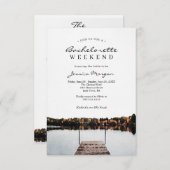 Junggeselinnen-Abschied Locarno Einladung (Vorne/Hinten)