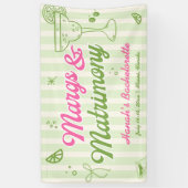 Junggeselinnen-Abschied Margs and Matrimony Willko Banner (Vertikal)