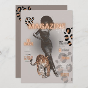 Junggeselinnen-Abschied Mode Diva Magazin Einladung