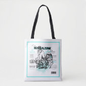 Junggeselinnen-Abschied Modeneinladung Tasche (Vorderseite)