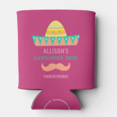 Junggeselinnen-Abschied Nacho Average Fiesta Gevor Dosenkühler (Rückseite)