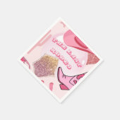Junggeselinnen-Abschied Napkin Serviette (Ecke)