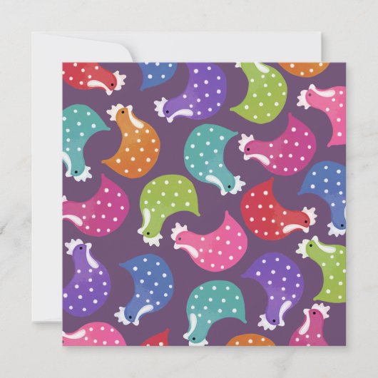 Junggeselinnen-Abschied Niedliche Hühnerhennen Nac Einladung (Vorderseite)